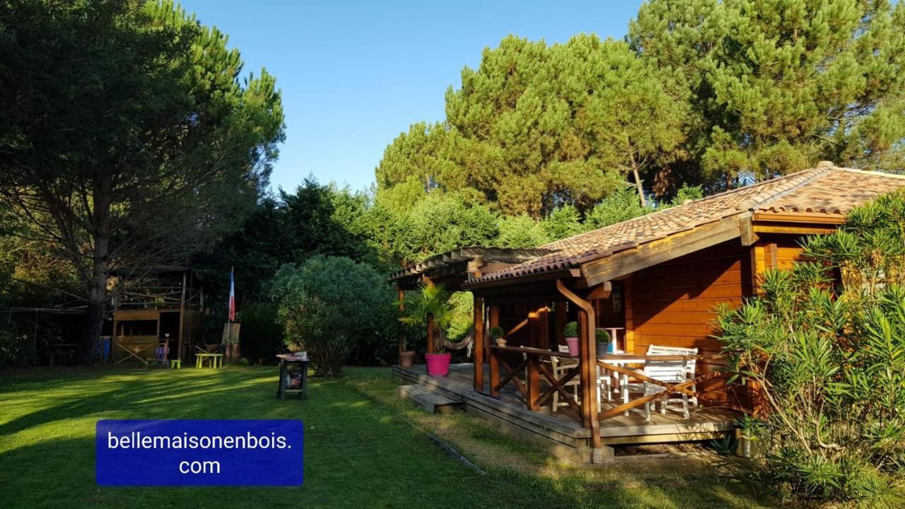 "Belle Maison En Bois" Messanges  Exterior foto
